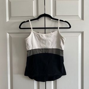 Lululemon Cropped Color Block Tank